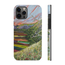 Load image into Gallery viewer, “Flower Fields of Umbria” Tough Phone Cases