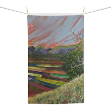 Load image into Gallery viewer, NEW Soft Tea Towel “Flower Fields of Umbria”
