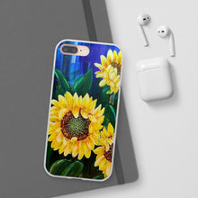 Load image into Gallery viewer, "Sunflowers" Flexi Cases