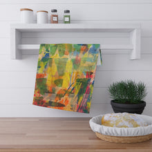 Load image into Gallery viewer, “ Deconstructed Rainbow” Kitchen Towel