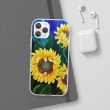 Load image into Gallery viewer, &quot;Sunflowers&quot;  Flexi Cases
