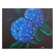 Load image into Gallery viewer, &quot;Blue Hydrangea&quot; Puzzle
