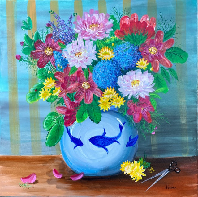 “Still life with porcelain vase”-BANKES ART